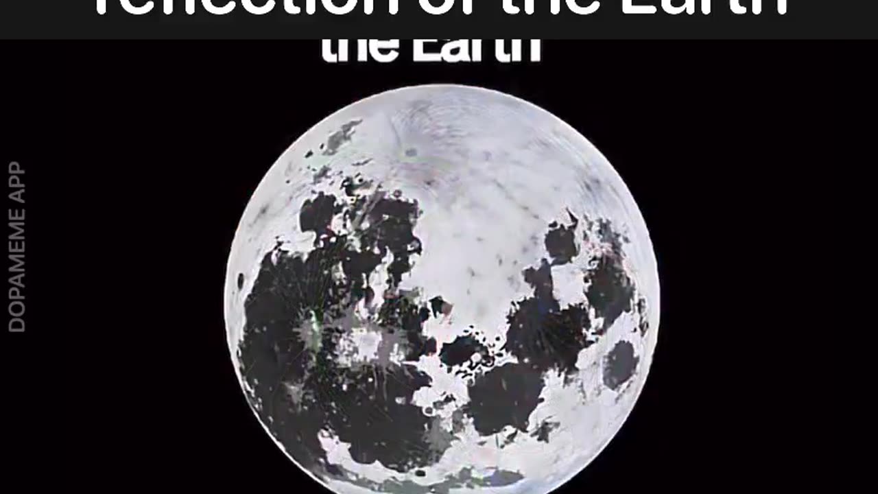 Moon = Flat Earth Map?
