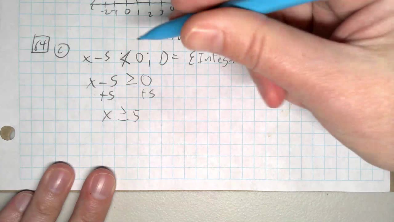 Saxon Algebra 1 Lesson 64 (c)