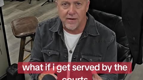 What if i get served by the courts