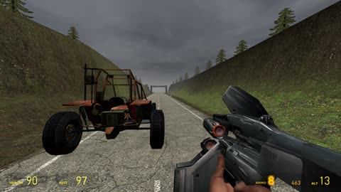 Garry's Mod Escape Bunker (Left Path) Solo Gameplay