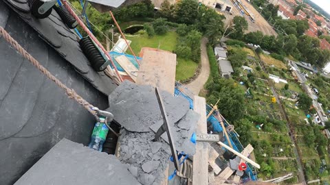 Anfang und Endort - Teil 17 - 24.07.2025 - Schuppendeckung Wasserturm Paunsdorf