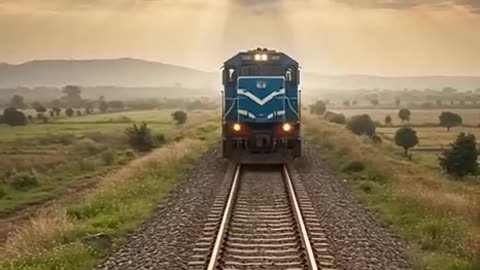 Brave Golden Retriever Stops a Train to Save His Family