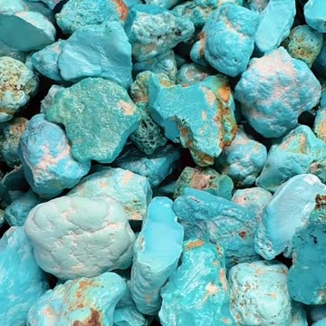 20250710-8 urquoise Rough: Color Puzzle Level in Stone