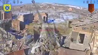 Wild Footage of Ukrainian Drones Chasing Russians Around The Streets of Occupied Bakhmut