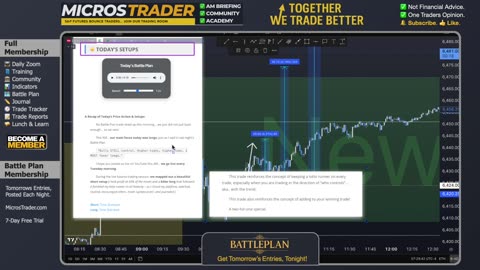 Wed ES MES Technical Analysis, Tips, Key Levels, Trading Room, & Scalping System 08/13/2025