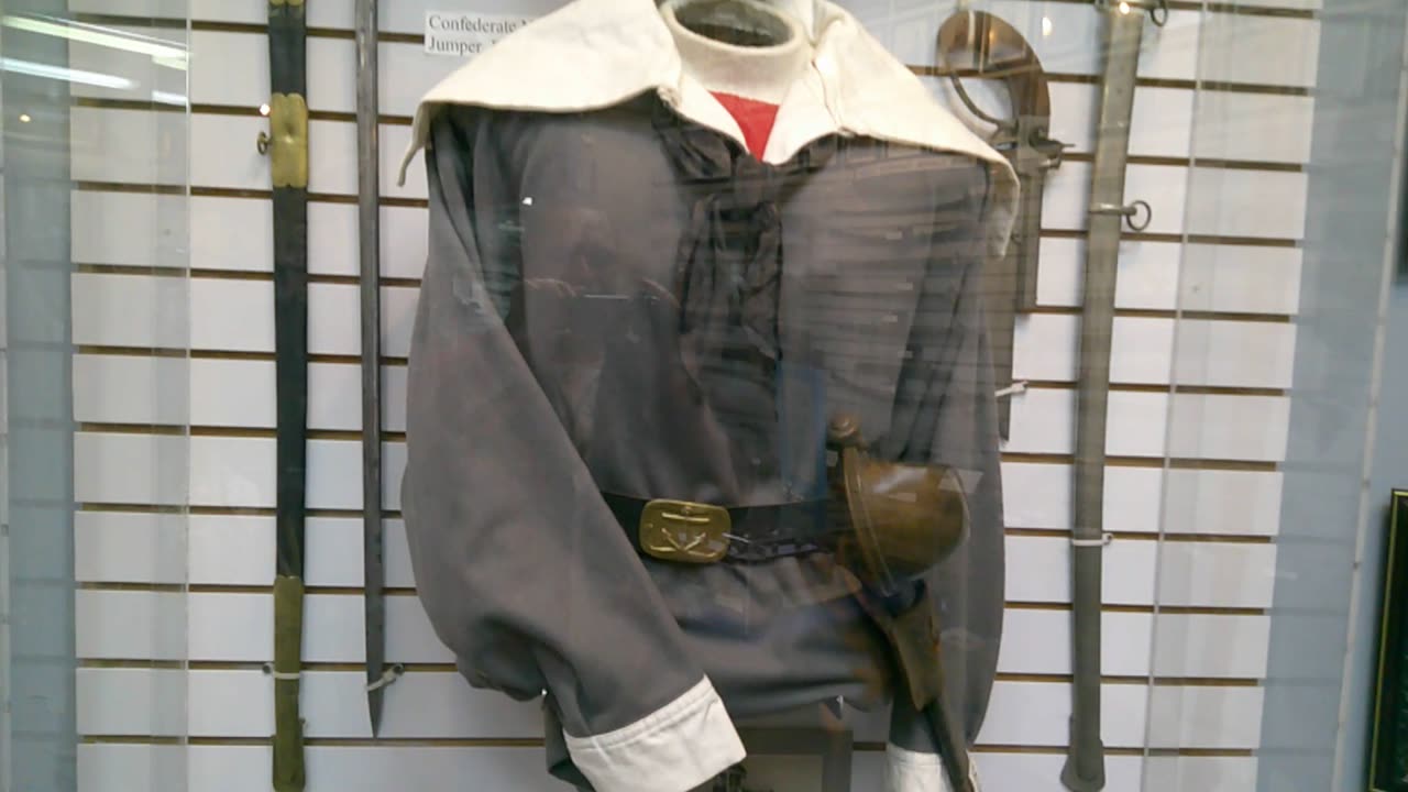 Confederate Torpedo & Navy Uniform