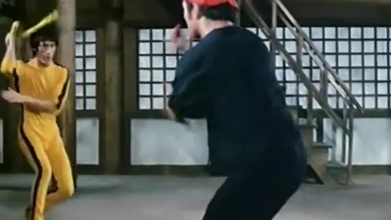 Game of Death 🎬Nunchaku🐉 (Bruce Lee vs Dan INOSANTO)