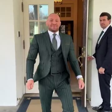 Conor McGregor At The White House