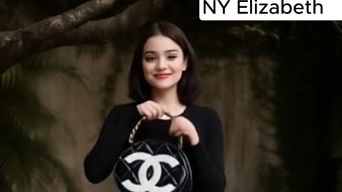 CHANEL COCO MARK ROUND VANITY HANDBAG