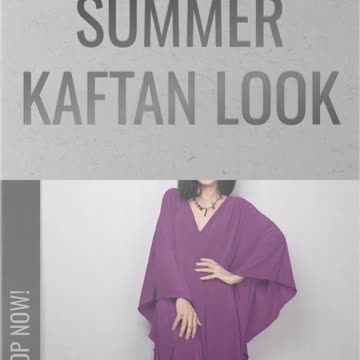 Sun's out, kaftan's out!