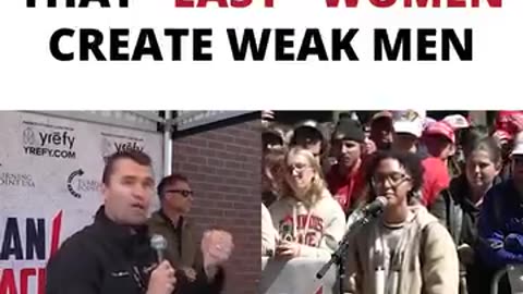 CHARLIE KIRK PROVES THAT "EASY" WOMEN CREATE WEAK MEN