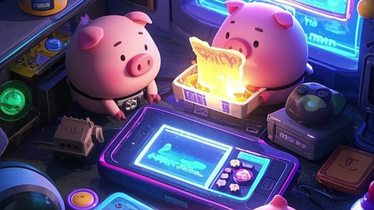 Cerdos Juegan Videojuegos Cerdos Inteligentes en 5 Minutos in Spanish