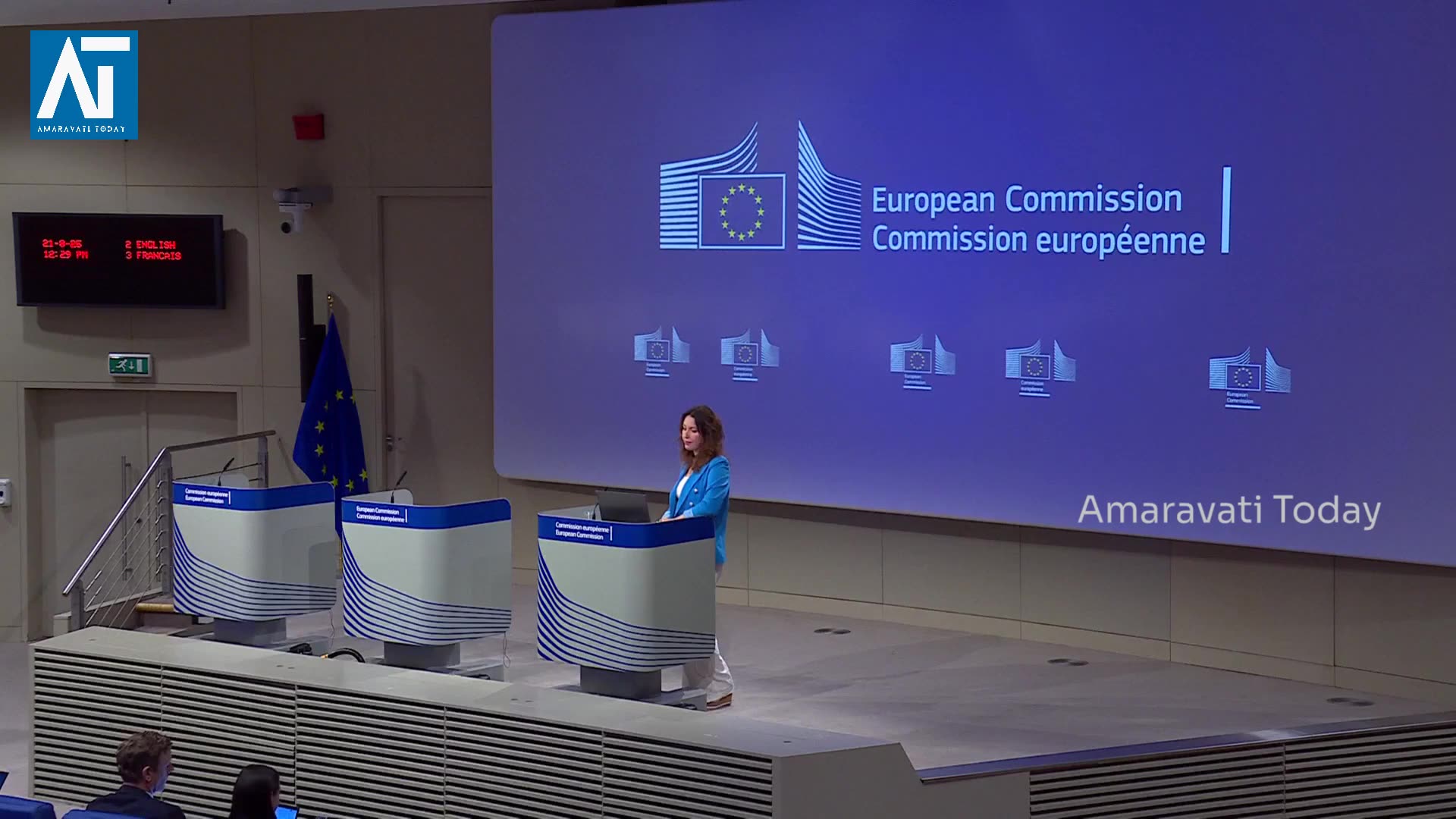 EU Midday Briefing: Gaza Crisis, US-ICC Clash & Ukraine Talks | Europe Politics | Amaravati Today