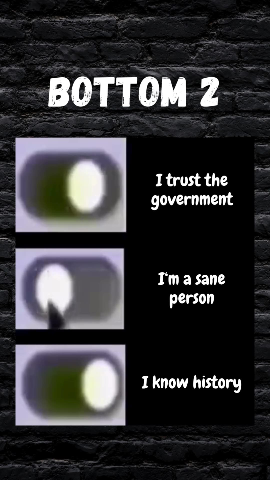 Which are you choosing?