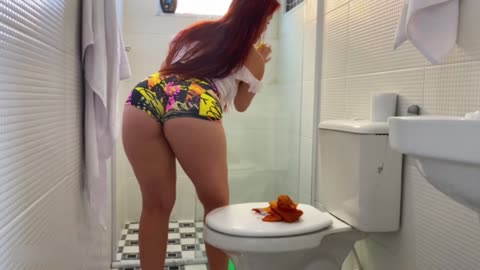 naughty cleaning lady