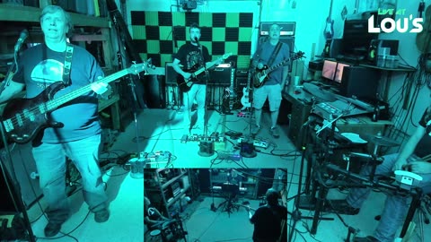 LIVE AT LOU'S Rock and Roll Jam Band