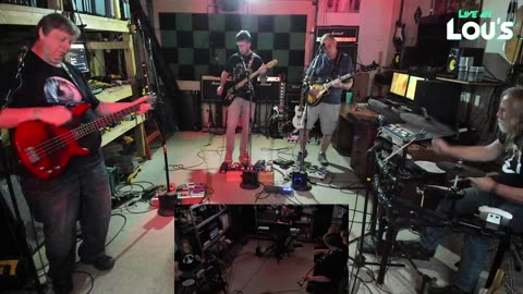 LIVE AT LOU'S Rock and Roll Jam Band