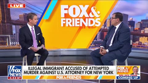 US attorney speaks out after migrant 'charged at' him with knife: 'I sensed danger'