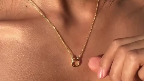 Obyjewelry - Encircle Loops Diamond Necklace