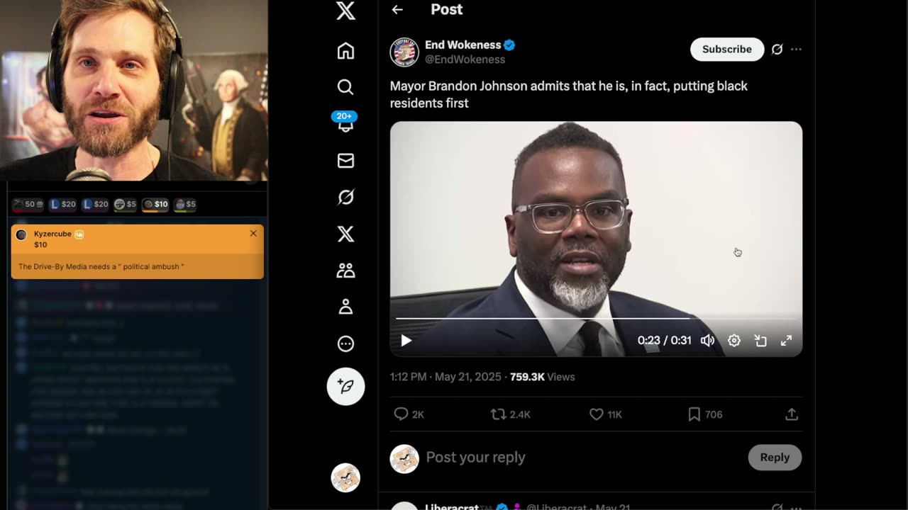 TheSaltyCracker: Lefties Are Killing Jews ReeEEEStream 05-23-25 .......