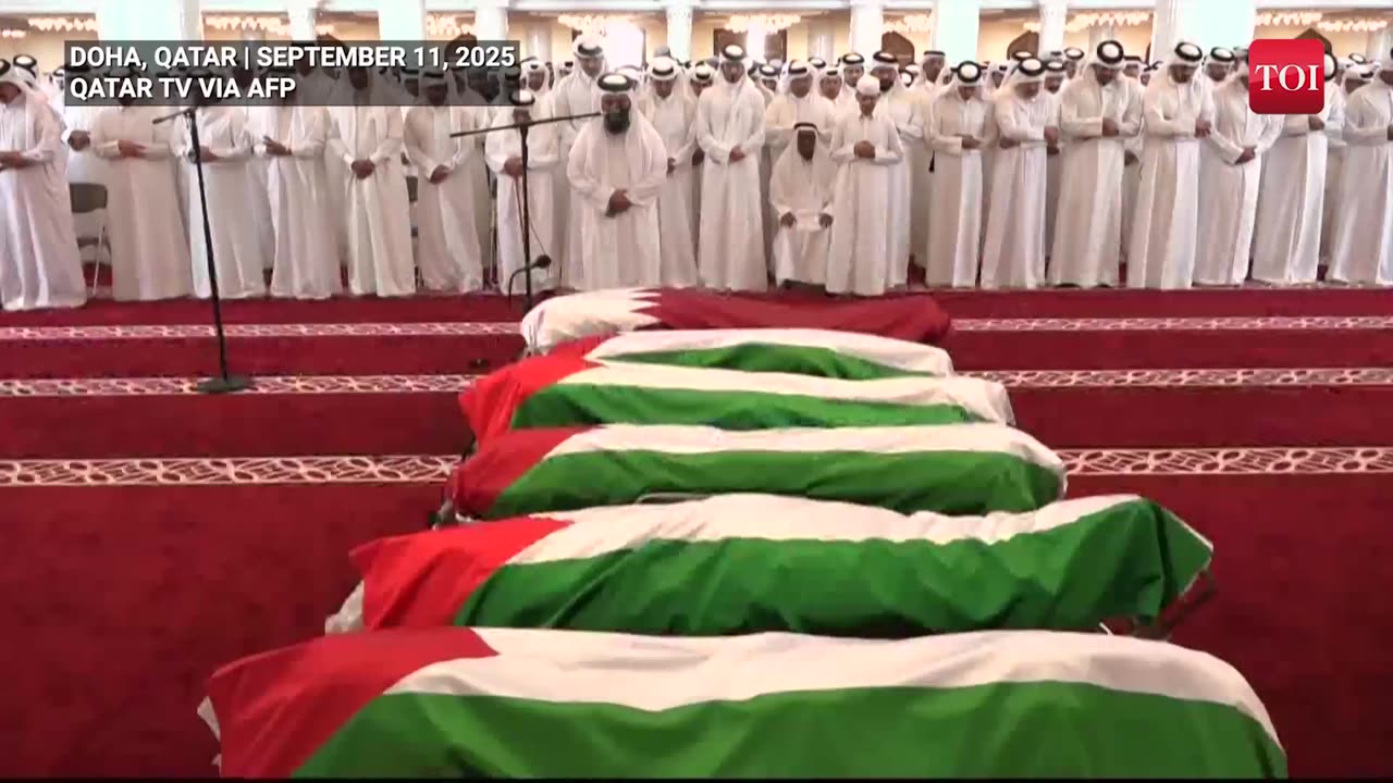 Qatar Emir At Hamas Event In Doha After Israeli Attack; Thani Trashes Netanyahu's Warning On Cam