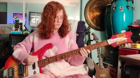 Come Together/Beatles bass play along by Cara