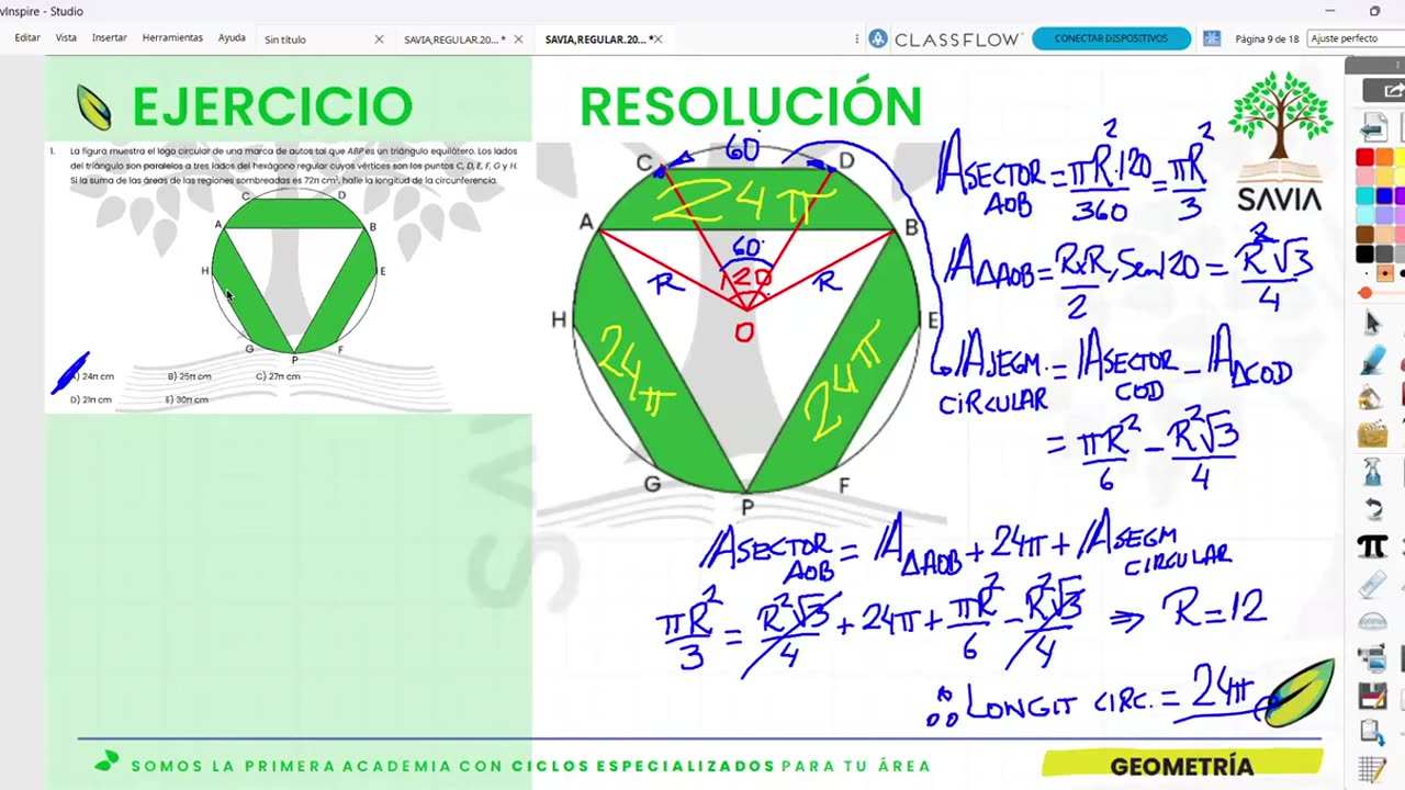 SAVIA REGULAR 2025 | Introductorio | Geometría