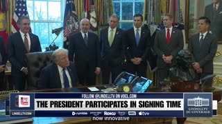 LIVE: PRESIDENT TRUMP PARTICIPATES IN SIGNING TIME