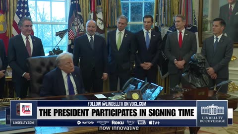 LIVE: PRESIDENT TRUMP PARTICIPATES IN SIGNING TIME