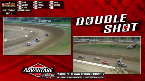 IMCA Summer Nationals Night #2 | Clay County Speedway | LIVE Look-In | 6-2-2025