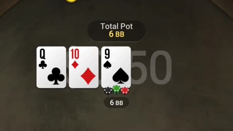 Jesus, whiplash on that QJo spin&go 398