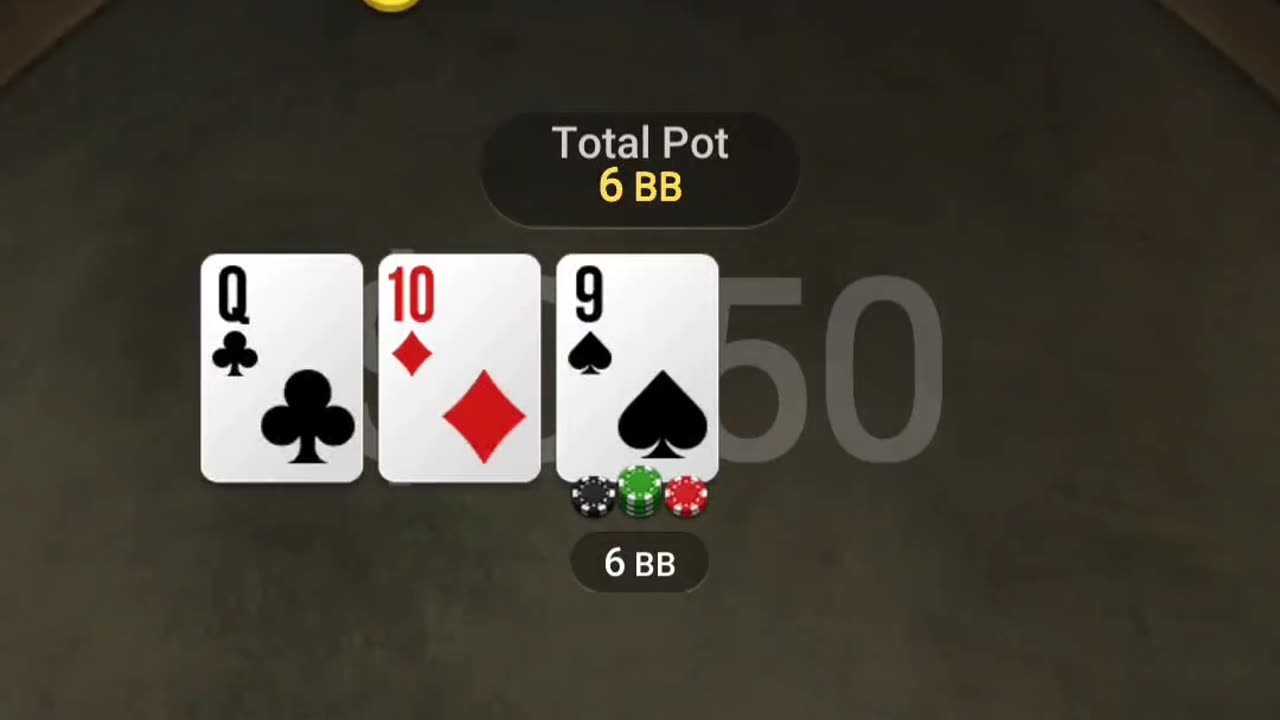 Jesus, whiplash on that QJo spin&go 398
