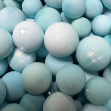 250611-2 Turquoise Beads: Rolling Deep-Sea Stars at Your Fingertips