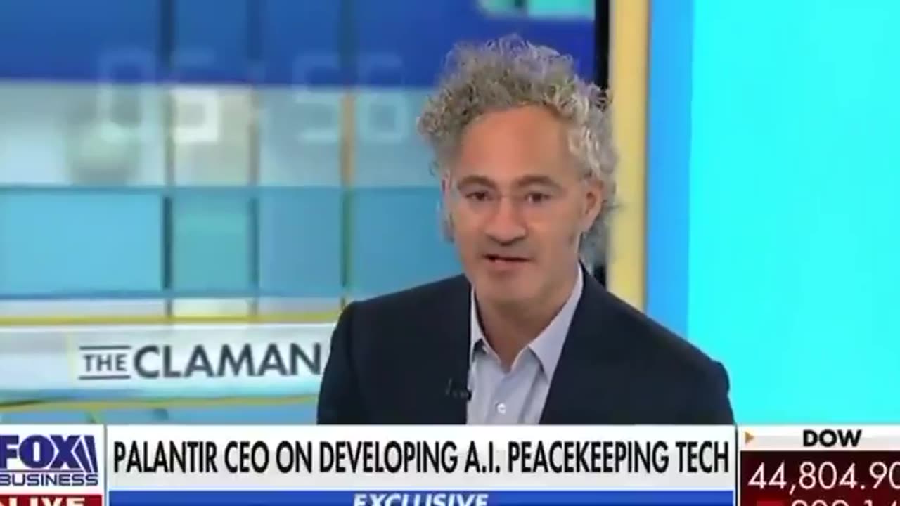 "The only way for peace is to strike FEAR into OUR ADVERSARIES..." Alex Karp