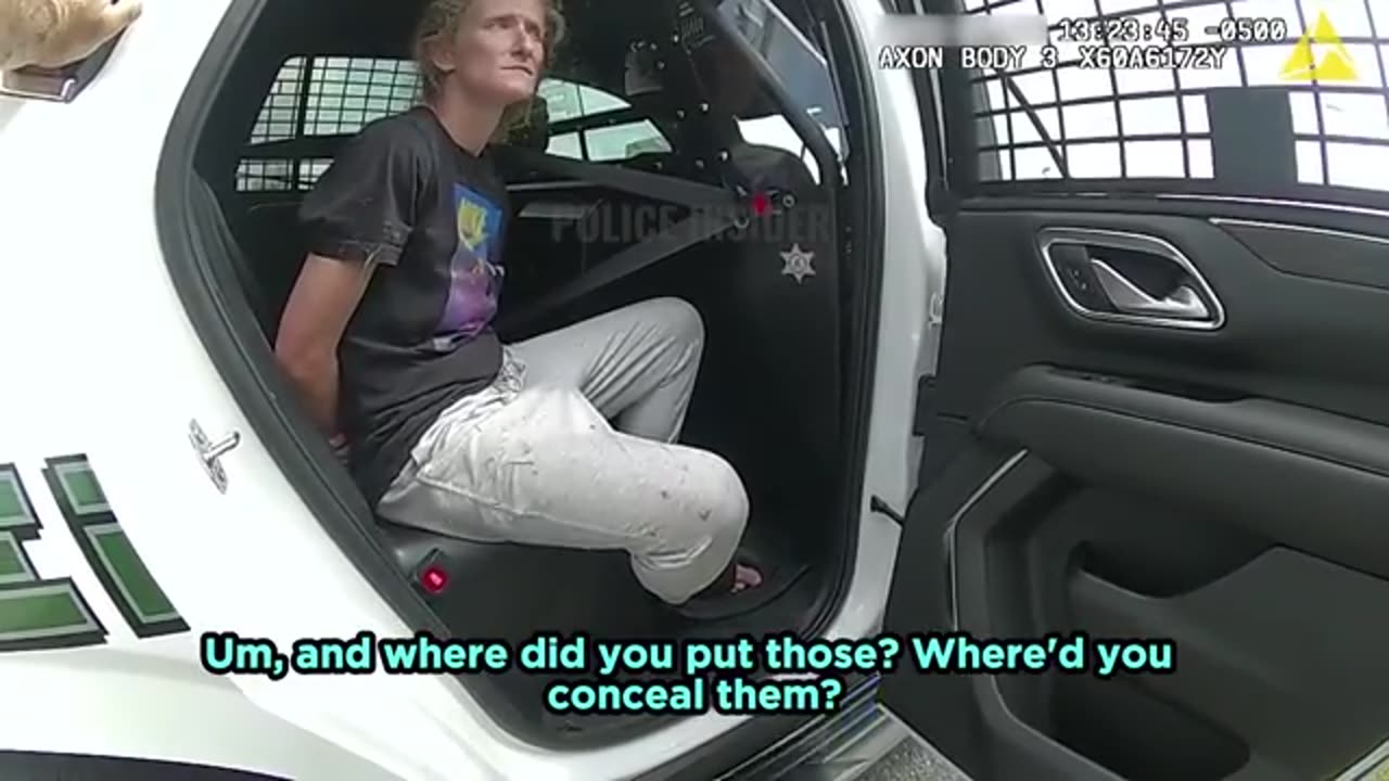 Shoplifter Meets No-Nonsense Cop