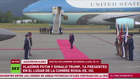 VLADÍMIR PUTIN Y DONALD TRUMP, PRESENTES EN EL LUGAR DE LA CUMBRE