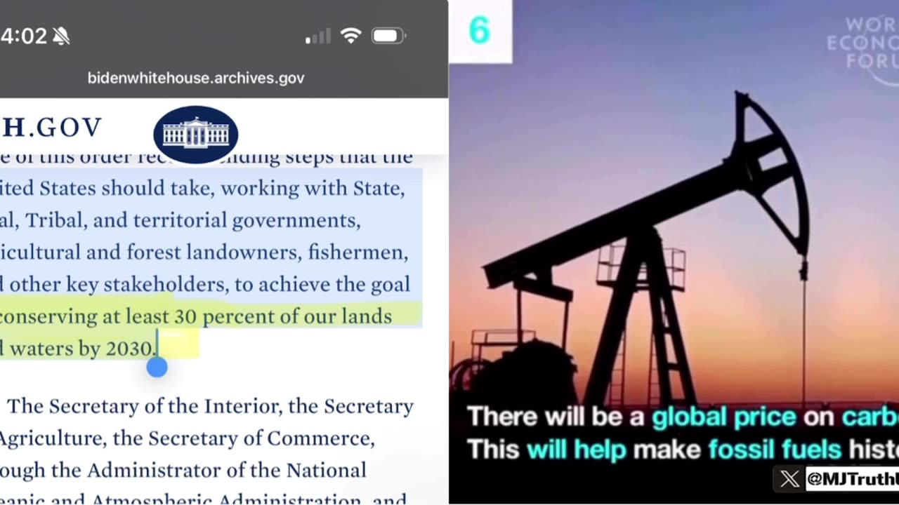 30 by 30 Plan - Seize 30% of All Land by 2030