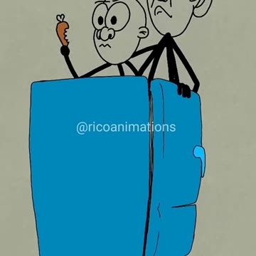 😂 Late night snack 😂🤣 | Rico Animations Classic