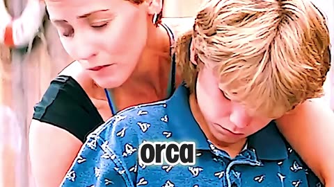 The boy became the trainer of this killer whale #adventure #childrenmovie #viralvideo