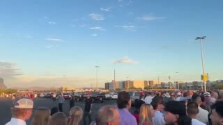 NON CONSERVATIVE COUPLE ATTEND CHARLIE KIRKS MEMORIAL
