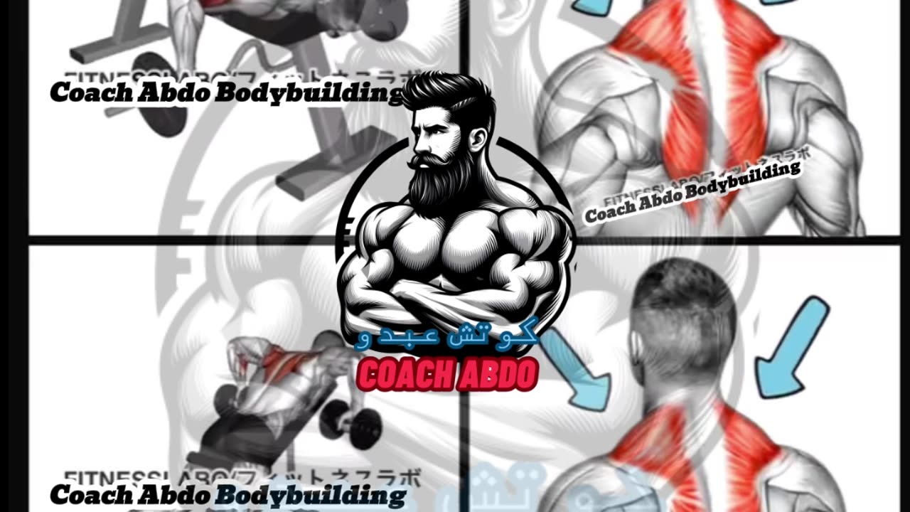 💥 Traps Builder Workout | تمارين تضخيم عضلة الترابيس