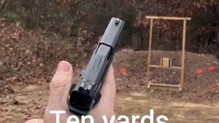 Smith Wesson 380 ez penatration test fmj plywood.