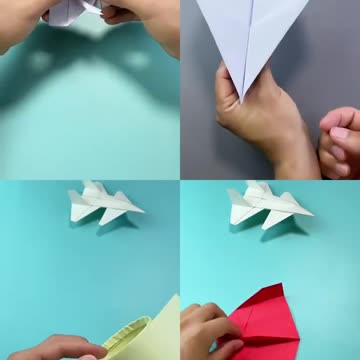 “✈️ Craft Your Own Paper Airplane – Easy & Fun DIY!”