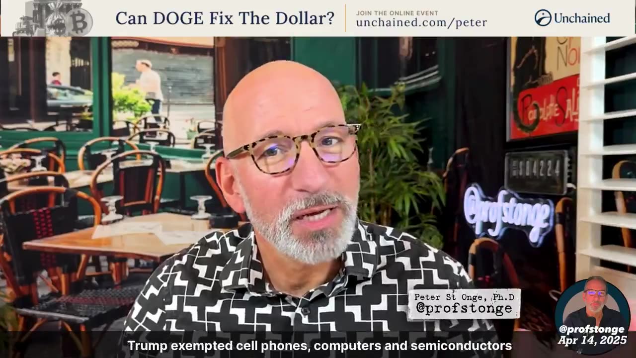 Peter St. Onge PhD China will not win its tariff war with America.