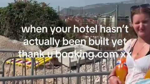 Booked a Hotel… That Doesn’t Exist Yet 🏗️😂
