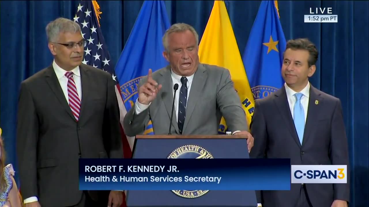 RFK thanks POTUS for empowering him to restore gold-standard science at HHS and MAHA