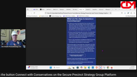 Precinct Strategy Call to Political Action No. 18. The Best. Dan Schultz June 20 2025