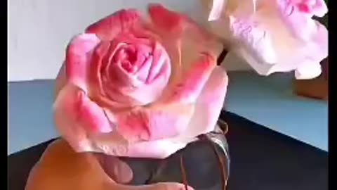 Paper rose diy craft#diy#crafts#viral#trending