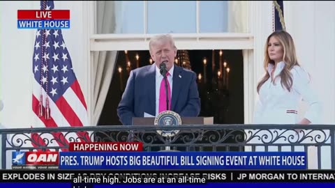 LIVE: President Trump Signs the One Big Beautiful Bill Into Law