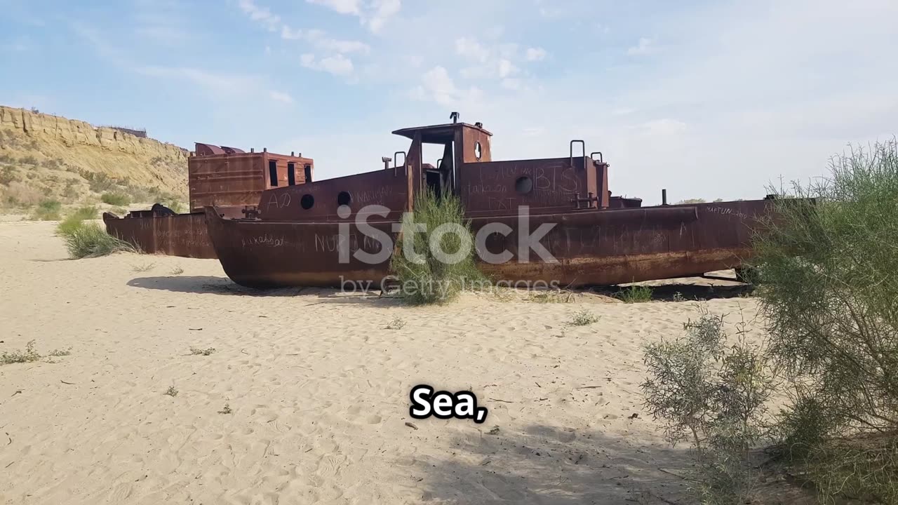 The Eerie Ghost Ships of the Aral Sea #travel #explore #history